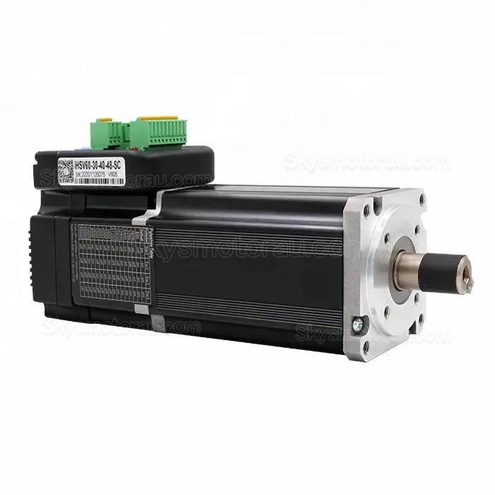 Nema 23 60mm 48V 400W Integrated AC Servo Motor JMC iHSV60-30-40-48-SC 1.27N.m 3000RPM with Brake